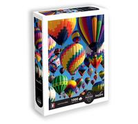 Sentosphère Puzzle Calypto 1000 pièces Montgolfières Toucher soyeux Dès 9 ans