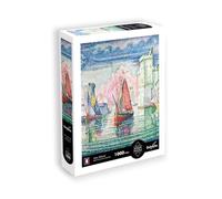 Sentosphère - Puzzle 1000 pièces - Puzzle Adultes - Paysage - Entrée du Port de la Rochelle - Impression en 7 Couleurs - Toucher Soyeux - Qualité Premium - Boite écologique - Made in France