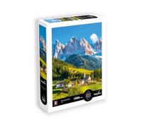Sentosphère - Puzzle 1000 pièces - Puzzle Adultes - Paysage - Les Dolomites - Italie- Impression en 7 Couleurs - Toucher Soyeux - Qualité Premium - Boite compacte écologique - Made in France