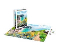 Sentosphère - Puzzle 1000 pièces - Puzzle Adultes - Paysage - Les Falaises d'Etretat - Normandie - Impression en 7 Couleurs - Toucher Soyeux - Qualité Premium - Boîte écologique - Made in France