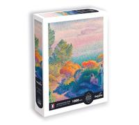Sentosphère - Puzzle 1000 pièces - Puzzle Adultes -Œuvre d'art - Deux Femmes au Bord du Rivage - Henri Edmond Cross - Toucher Soyeux - Qualité Premium - Boite écologique - Made in France
