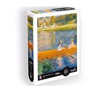 Sentosphère - Puzzle 1000 pièces - Puzzle Adultes - Œuvre d'art - La Yole - Pierre Auguste Renoir - Impression en 7 Couleurs - Toucher Soyeux - Qualité Premium - Boite écologique - Made in France