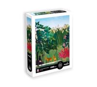 Sentosphère - Puzzle 1000 pièces - Puzzle Adultes - Œuvres d'art - Le Douanier Rousseau - Impression en 7 Couleurs - Toucher Soyeux - Qualité Premium - Boite écologique - Made in France