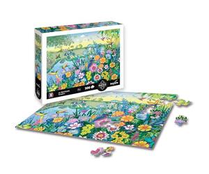 Sentosphère - Puzzle 200 pièces - Le Printemps - Puzzle Enfants dès 7 Ans - Impression en 7 Couleurs - Toucher Soyeux - Qualité Premium - Boite compacte - Made in France