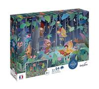 Sentosphère Puzzle 24 pièces x 2 Elfes et Fées