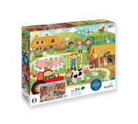 Puzzle Ferme et Ville de 2 à 24 pièces
