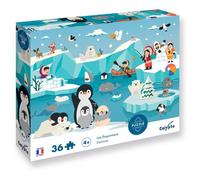 Calypto by Sentosphère – Puzzle Les Esquimaux – 36 pièces – Multicouleurs