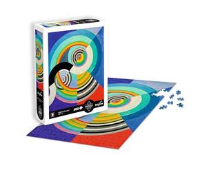 Sentosphère - Puzzle 500 pièces - Puzzle Adultes - Œuvre d'art - Rythme n3 - Robert Delaunay - Impression en 7 Couleurs - Toucher Soyeux - Qualité Premium - Made in France