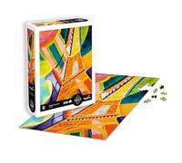 Sentosphère - Puzzle 500 pièces - Puzzle Adultes - Œuvre d'art - Tour Eiffel - Robert Delaunay - Impression en 7 Couleurs - Toucher Soyeux - Qualité Premium - Boite écologique - Made in France