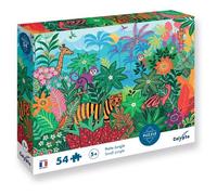 Sentosphère – Puzzle 54 pièces Petite Jungle – Impression 7 couleurs, finition Soft Touch 54.8x33 cm