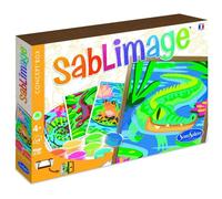 Sentosphère – Kit de Sablimage Concept Box Dans les Herbes – 4 tableaux animaux, dès 4 ans