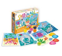 Sablimage "Poissons et Dauphins"