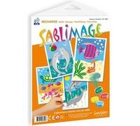 SentoSphere Sablimage Refill Poissons et dauphins 18x25 cm