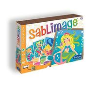 SentoSphère- SABLIMAGE Sirènes, 8806, Blanc/Orange, Taille unique