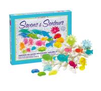 SentoSphère - SAVONS & SENTEURS - Fabrication de savons multicolores et parfumés - Kit DIY Cosmétique - Laboratoire Créatif - De 8 à 99 ans - Fabriqué en France