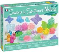 Sentosphère Coffret Savons Nature – Kit DIY motifs nénuphar/lotus/papillons/grenouilles – Dès 8 ans