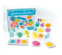 Sentosphère - SAVONS & SENTEURS - Fabrique tes savons - Dès 8 ans | Fabrication de savons multicolores et parfumés - Kit de loisir créatif - Fabriqué en France