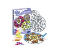 Sentosphère - Stickers vitrail Mandalas, Multicolore (2590)