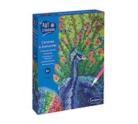 Sentosphere - Strasssteinbild Pfau