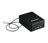 SentrySafe P005C Petit coffre-fort,noir, avec serrure à combinaison pour bureau ou dortoir, pour sécuriser l'argent, le passeport, les bijoux, extérieur 6,6 cm (H) x 15 cm (L) x 20,3 cm (l)