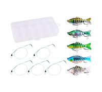 Señuelo de robótico | Señuelos robóticos 3D realistas Para | Equipo de Para costera, de Surf, Lucio, trucha, en estanques de Agua Salada, en, en Alta mar, río, Aguas Pro