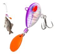 Señuelo Giratorio De, Señuelo Vibrante Accesorio Deportivo Para Entusiastas De Perca Y Trucha Noche Camping Río Mar Agua Dulce Orilla Arroyos | Señuelos De en Agua Dulce,