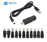Senven-13 PCS Universal 5.5 x 2.1 mm Adaptateur CC-CA Connecteur CC pour HP, Lenovo Thinkpad, Dell, Toshiba, Asus, Sony, Adaptate