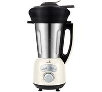 Senya blender chauffant cook&ice 1400w creme et son panier vapeur en silicone de 2l