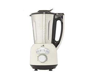 Senya Blender Chauffant Crème INOX Cook & Ice V3, Mixeur Soupe Veloutée/Moulinée, Cuisson Vapeur, Glace Pilée Smoothies, 1, 5L, 1400W, SYCP-HB008C