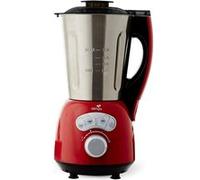 Senya Blender Chauffant Inox Cook & Ice, Mixeur Soupe Veloutée / Moulinée, Cuisson Vapeur, Glace Pilée Smoothies Milkshakes, Bol en Acier Inoxydable 1, 5L inox G
