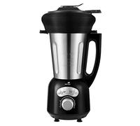 blender chauffant cook&ice noir et son panier vapeur en silicone piable de 2l sycp-hb008na