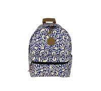 Senya EASYOU Sac à Dos 20 L - Ordinateur 15″ - Dos 3D Rembourré - Tissu Recyclé GRS - Poches & Passant Valise (Bleu et blanc, Moyen)