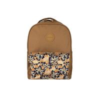 EASYOU Sac à dos Bruxelles 25 L – Ordinateur portable 15″ – Camel – Tissu recyclé GRS – Imperméable