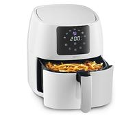 SENYA Friteuse sans huile à air chaud multifonction 4,5L Air Fryer, Couleur Blanche, My Air Cook, 7 programmes automatiques, 1400W, SYCK-AF002W