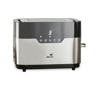 SENYA Grille-Pain Tactile - Écran intuitif, 2 fentes larges, 7 Niveaux de Cuissons, Fonction grill, Décongélation, Réchauffe