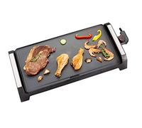 Senya Plaque chauffante électrique XL pour 6 à 8 personnes, avec revêtement antiadhésif 2200 W, thermostat réglable et compatible lave-vaisselle