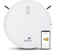 SENYA Robot aspirateur laveur Connecté - 120min autonomie - Poils animaux - Blanc - My Little Robot