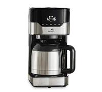 Senya SYBF-CM009 cafetière électrique programmable Smart Coffee avec pichet isotherme Inox 1.2L et sélecteur d’arômes et boutons tactiles 800W