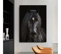 Senyanr Kit de Peinture Numero Enfant 50x65cm,DIY Frameless Cheval animal Acrylique peinture numero Adulte avec Pinceaux,Paint by Numbers sur Toile Artisanat pour Décoration de Maison