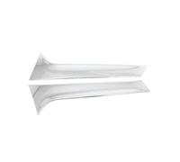 Senyoi Couverture de becquet de vitre pour arrière de Voiture Q5 2018 2019 2020, Garniture de séparateur d'aile latérale, Bande de Moulage(Chrome)
