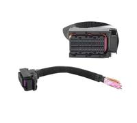 Senyoi Module de phare adaptatif Connecteur ECU carte d'ordinateur moteur voiture, 105 broches, avec câble complet 40cm, pour VW Aodi pour Hyundai pour bosch(1pcs 105P with 40cm)