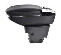 Senyoi Organisateur De Rangement D'accoudoir Voiture, Accoudoir Rotatif Pour Ford Pour Focus Mk2 2 2005-2011 Boîte Console Centrale(Black Thread)