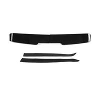 Senyoi pour VW T5 T5.1 T6 T6.1 Double Porte Grange pour Voiture Double Aileron pour Arrière Aile Aileron De Coffre pour Arrière Aileron De Coffre Aile(Noir)