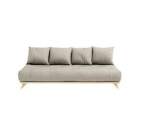 Senza Lit de repos en pin laqué clair/lin 914