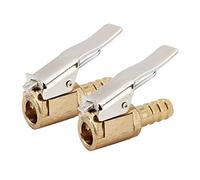SENZEAL 2Pcs fiches de levier Air Chuck laiton nouveau nipple de gonflage de pneus embout de valve fiche (8mm)