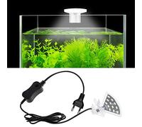 SENZEAL M3 Éclairage de l'aquarium LED Éclairage de l'aquarium 5W 600LM pour Aquarium Blanc de 10 à 25 cm