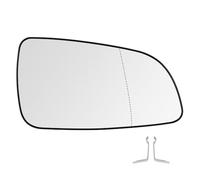 SENZEAL Verre de Rétroviseur Remplacement pour Opel Astra H 2004-2008 Chauffant Retroviseur Extérieur (Droit)