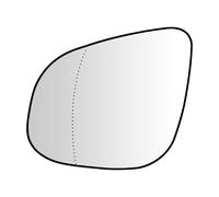 SENZEAL Verre de Rétroviseur Remplacement pour Renault Kangoo II 2013-2021 Chauffant Retroviseur Extérieur (Gauche)