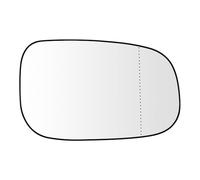 SENZEAL Verre de Rétroviseur Remplacement pour Volvo C30 C70 2006-2009 S40 S60 S80 V50 2007-2009 Chauffant Retroviseur Extérieur (Droit)