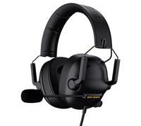 Senzer SG500 Casque de Jeu avec Microphone antibruit et Coussinets Amovibles en Mousse à mémoire de Forme pour PC, PS4, PS5, Xbox One, Switch